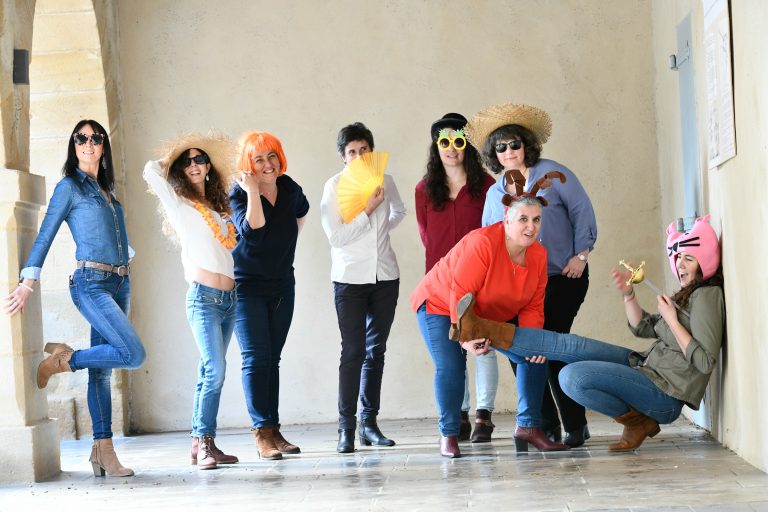 L’équipe de l’office de tourisme Béarn des Gaves – Crédit photo : Olivier Robinet Visuel