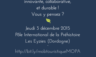 Illustration journée MOPA Mobilité touristique innovante, collaborative et durable 3 décembre 2015
