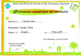 Le 1er diplôme d'animateur numérique de territoire