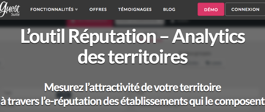 La solution de monitoring e-réputation Guest Suite