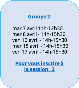 Le programme de professionnalisation spécial confinement - groupe 2