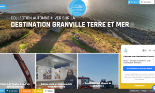 Le site de l'Office de Tourisme de Grand Ville Terre & Mer