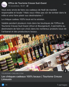 creuse sud ouest carte cadeau virtuelle