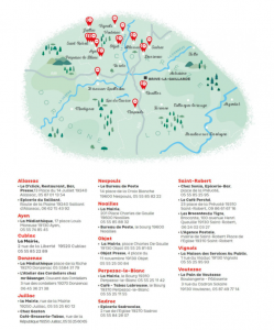 Carte des PoHTES de Brive