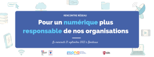 Bannière rencontre réseau numérique Responsable