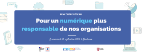 Bannière rencontre réseau numérique Responsable