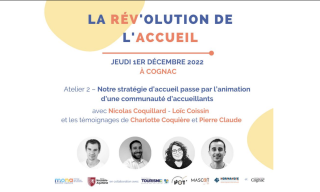 Atelier 2 Rév'Accueil : L’animation d’une communauté d’accueillants