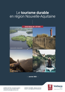 etude tourisme durable en nouvelle aquitaime comité régional du tourisme